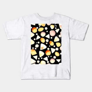 Seamless pattern with stone and circles Kids T-Shirt